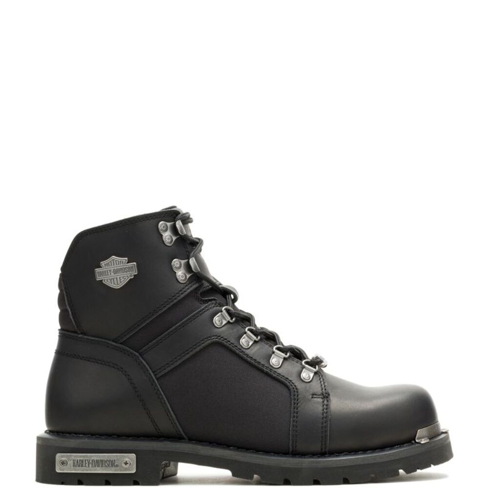 Harley-Davidson Mens Edgefield Black Boots (NWT)